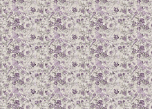 Фиолетовые обои с цветами Kerama Marazzi REFLECTION KM6503