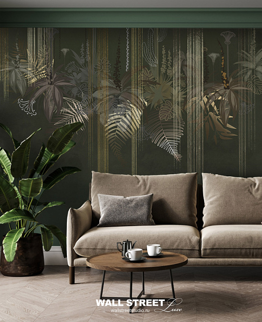 Фотообои в интерьере артикул Luxe 25, LUXE, Wall street