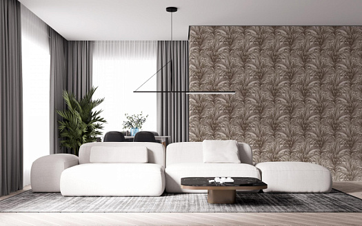 Обои в интерьере артикул 6214-4, Флора, МОФ Обои в интерьере артикул 6214-4, Флора, МОФ