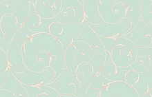 Бирюзово-бежевые обои Milassa Swan Sw4 006